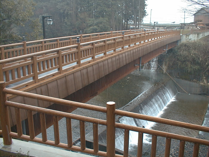 滋賀県甲賀市土山宿海道橋